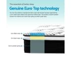 Giselle Bedding Bed Mattress SINGLE Size Euro Top Pocket Spring Foam 32CM 4
