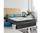 Giselle Bedding Queen Size Bed Mattress Pillow Top Foam Bonnell Spring 24CM