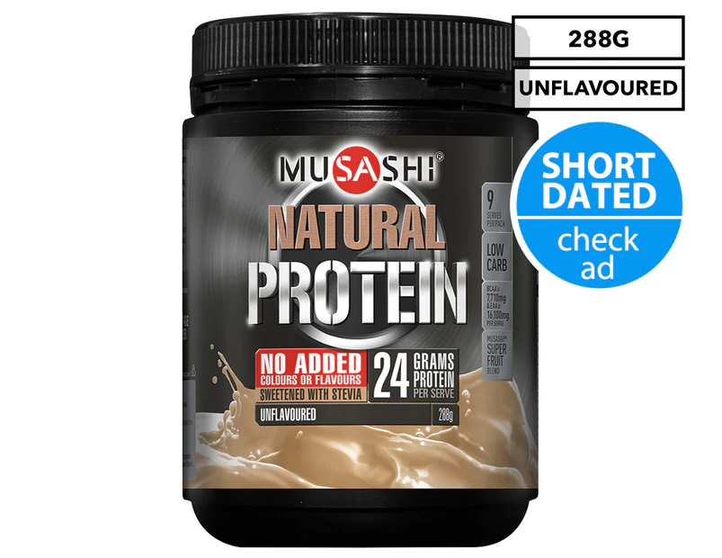 Musashi Natural Protein Powder 288g