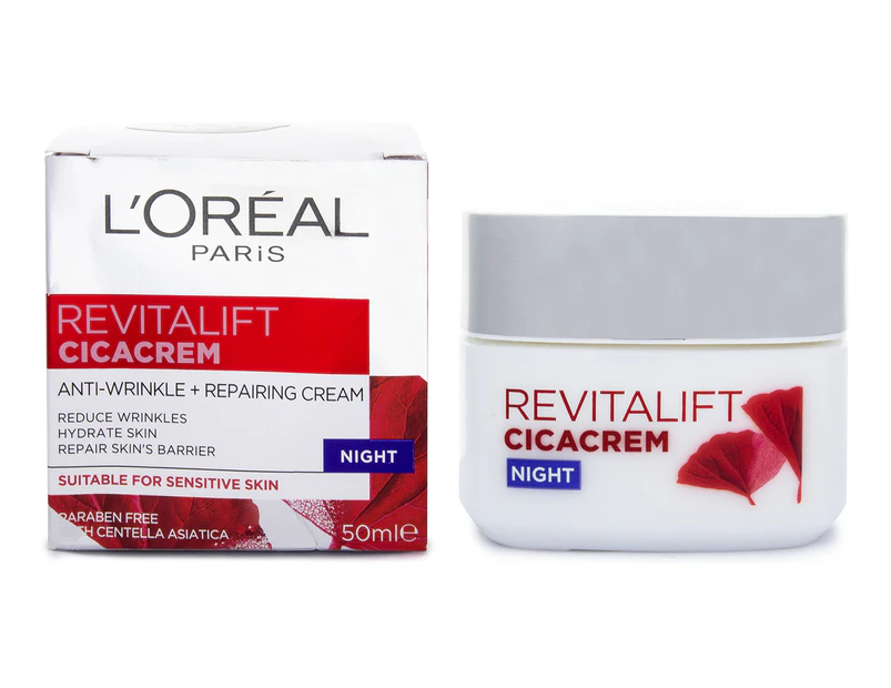 L'Oréal Revitalift Cicacrem Anti-Wrinkle + Repairing Moisturiser 50mL