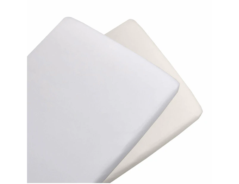 Fitted Sheet for Amico / Amico Plus Travel Cot (Pack of 2)