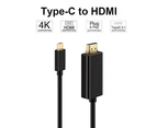 USB C to HDMI Cable USB Type C to HDMI 4K Cord For Samsung S8 S9 S10 + Note 8 9