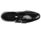 Versace Men's Buckle Leather Loafer - Black