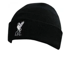 Liverpool FC Official Cuff Knitted Hat (Black) - SG15594