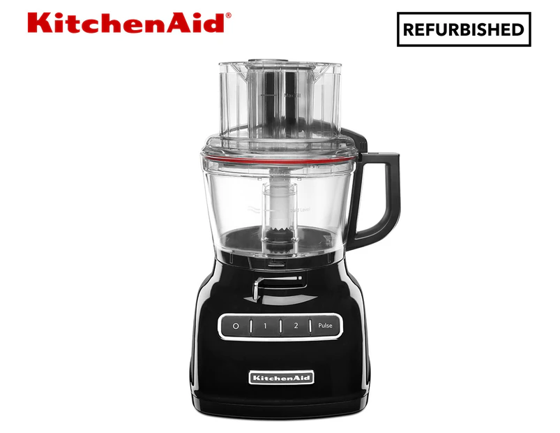 KitchenAid KFP0933 Food Processor REFURB - Onyx Black