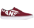Vans Men's Doheny Big Logo Skate Sneaker Shoe - Port Royale/White