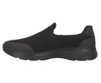 Skechers Men's GOwalk 4-Incredible Slip On Shoes - Black