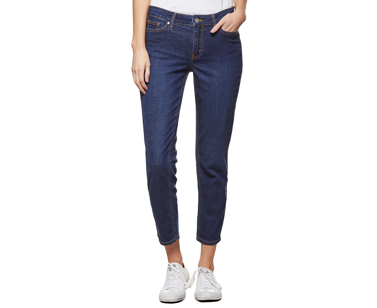 Calvin Klein Jeans Women's Ankle Skinny Jean - Mallory Blue | Catch.com.au
