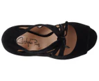 Christofer Paris Women's Peep-Toe Stiletto Heel - Black