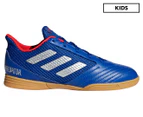 Adidas Boys' Predator 19.4 In SALA Indoor Football Shoe - Blue/Silver/Red