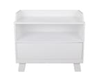 Bebecare Casa Toy Box with Seat White Modern Design 1