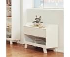 Bebecare Casa Toy Box with Seat White Modern Design 3