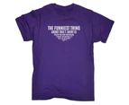 123t Funny Tee - The Funniest Thing About This Tshirt Mens T-Shirt Purple - Purple