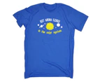 123t Funny Tee - Best Window Cleaner In The Solar System Mens T-Shirt Royal Blue - Royal Blue
