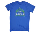 123t Funny Tee - Im A Gamer Dad Mens T-Shirt Royal Blue - Royal Blue
