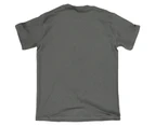 123t Funny Tee - Last Clean Tshirt Mens T-Shirt Charcoal - Charcoal