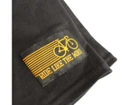 Ride Like The Wind Cycling Tee - Real Men Cycle Mens T-Shirt Black - Black
