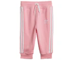 Adidas Originals Girls' Trefoil Hoodie - Light Pink/White