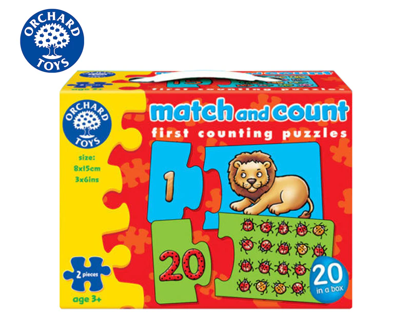 Orchard Toys Match And Count Children's First Counting Puzzle