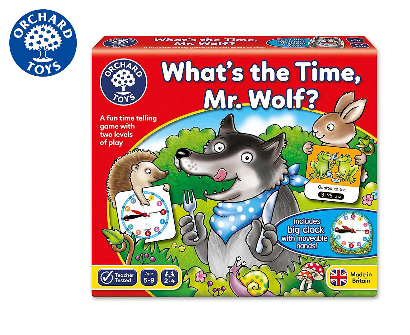 What's The Time Mr Wolf Board Game