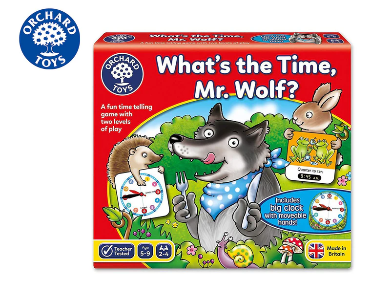What's The Time Mr Wolf Board Game