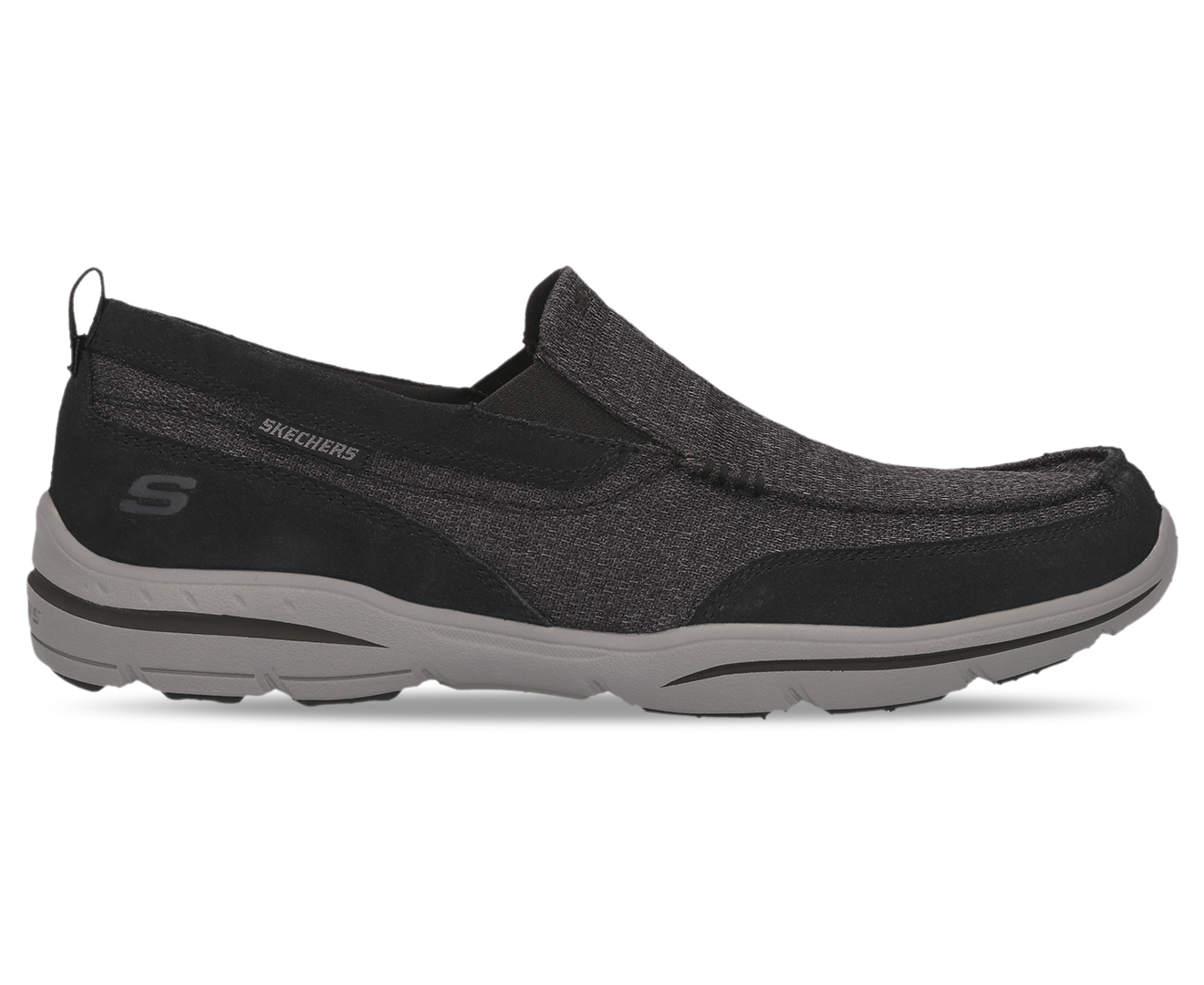 Skechers Men's Harper Mezo Slip On Casual Shoes - Black | Catch.co.nz