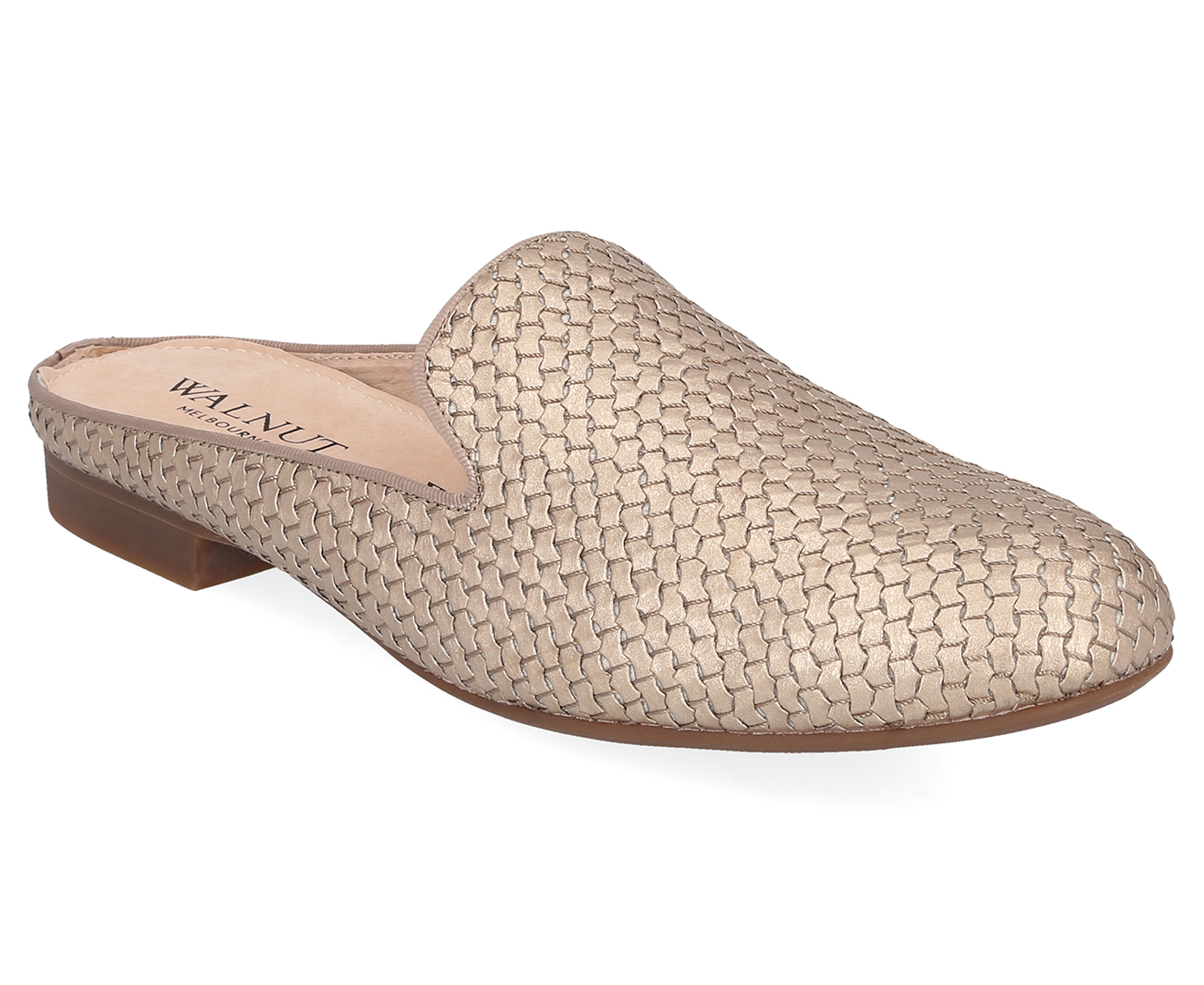 Walnut Melbourne Women's Harper Mule - Pewter  Catch.co.nz