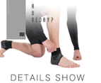 LEFT MEDIUM SIZE Ankle Brace Support Adjustable Elastic Foot Wrap Protector Compression Sport Stabilizer