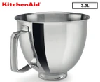 KitchenAid 3.3L Flared Polished Stainless Steel Bowl w/ Handle