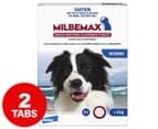 Milbemax Worms Tablets For Dogs >5kg 2pk 1