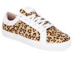Walnut Melbourne Women's Amy Sneaker - Mini Tan Leopard
