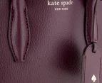 Kate Spade New York Eva Small Satchel - Deep Plum/Dusty Peony