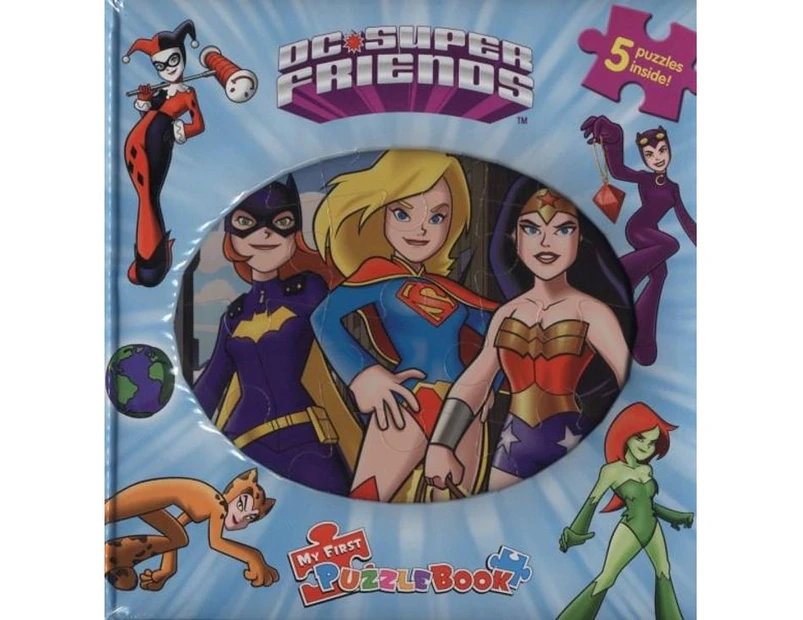 My First Puzzle Book - DC Superfriends : 5 puzzles inside
