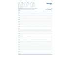 Collins Debden Kingsgrove A4 Day To Page 2020 Diary - Blue