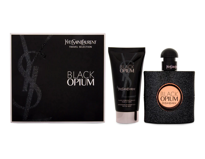 Yves Saint Lauren Black Opium For Women 2-Piece Perfume Gift Set