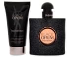 Yves Saint Lauren Black Opium For Women 2-Piece Perfume Gift Set 2