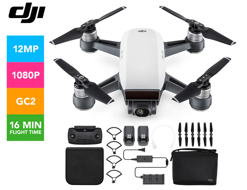 DJI SPARK FLY MORE COMBO 白 ドローン購入時の金額¥60000