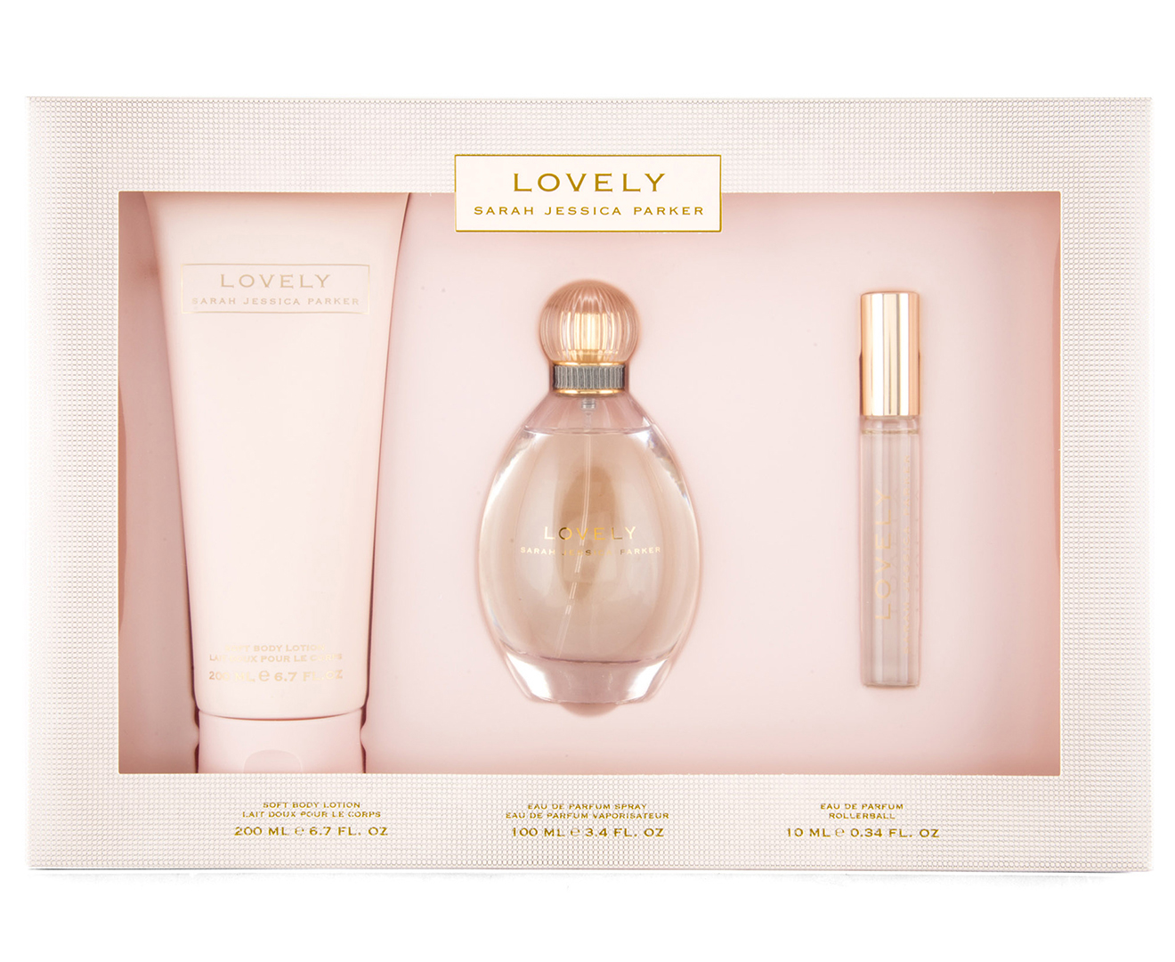 Sarah Jessica Parker Lovely For Women 3-Piece Gift Set | Catch.com.au