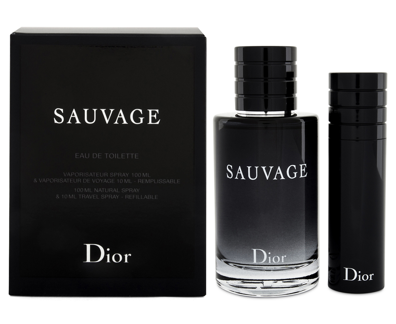 dior sauvage travel kit with shower gel 