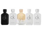 Calvin Klein For Men Deluxe Fragrance 5-Piece Travel Collection Gift Set