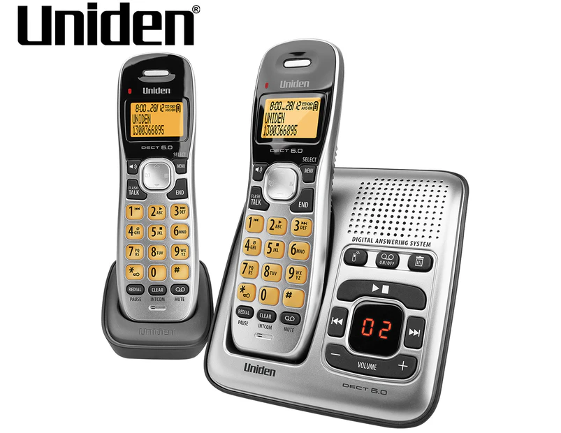 Uniden DECT 1735 + 1 Cordless Digital Phone System w/ Power Failure Backup