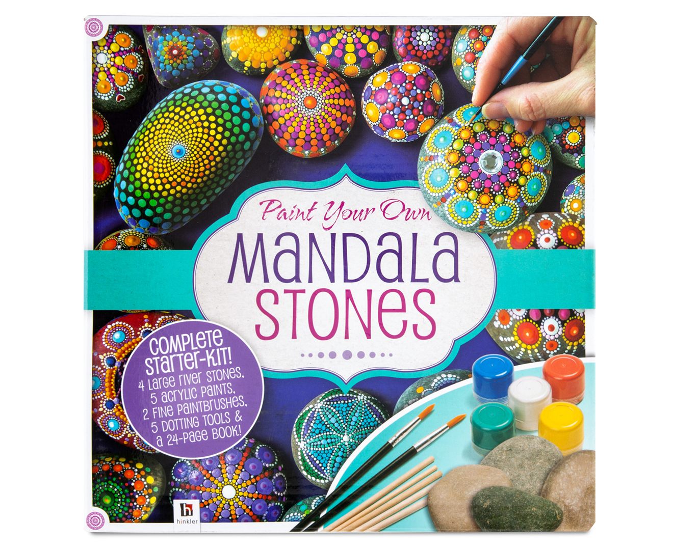 Paint Your Own Mandala Stones Complete Starter Kit | Catch.co.nz