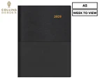 Collins Debden Vanessa A5 Week To View 2020 Diary - Black