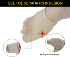 Bunion Corrector Hammer Toe Splint Straightener Orthopedic Brace Hallux Valgus
