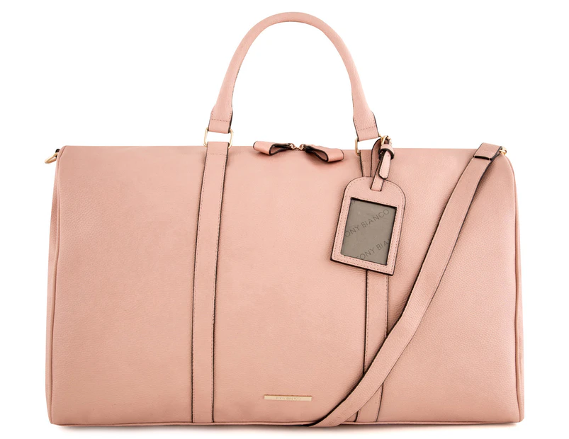 Tony Bianco Harper Weekender Bag - True Pink