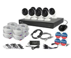 Swann DVR-5580 16-Channel Home Security System w/ 2TB HDD & 8 x PRO-4KMSB 4K Thermal Sensing Cameras