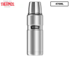 Thermos 470mL Stainless King Vacuum Insulated Flask - Silver