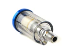 AB Tools HVLP Gravity Feed Spray Gun 1.4mm/2mm Inline Moisture Trap/Pressure Regulator
