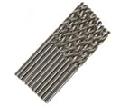 2.5mm HSS Metric Steel Split Point Twist Drill Drills for Metal Steel Wood 10pk 1