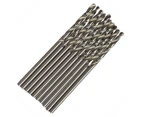 AB Tools 2mm HSS Metric Steel Split Point Twist Drill Drills for Metal Steel Wood 10pk